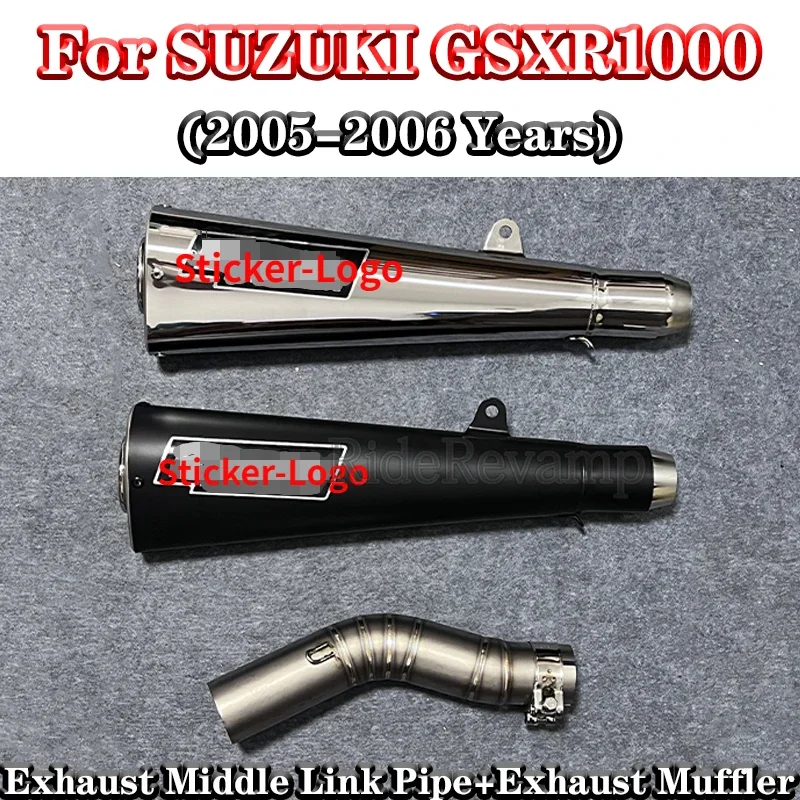For SUZUKI GSXR1000 2005 2006 Motorcycle Exhaust Brocks Muffler Full Systems Escape Moto Slip-On Exhaust Middle Link Pipe
For SUZUKI GSXR1000 2005 2006 Motorcycle Exhaust Brocks Muffler Full Systems Escape Moto Slip-On Exhaust Middle Link Pipe