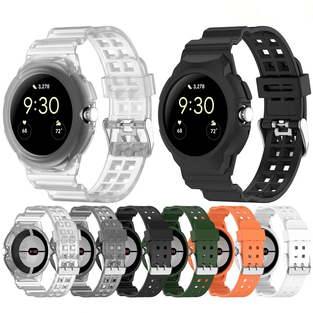 Ремешок для наручных часов Google Pixel Watch 2, цельный Глянцевый цветной ремешок из ТПУ
Ремешок для наручных часов Google Pixel Watch 2, цельный Глянцевый цветной ремешок из ТПУ