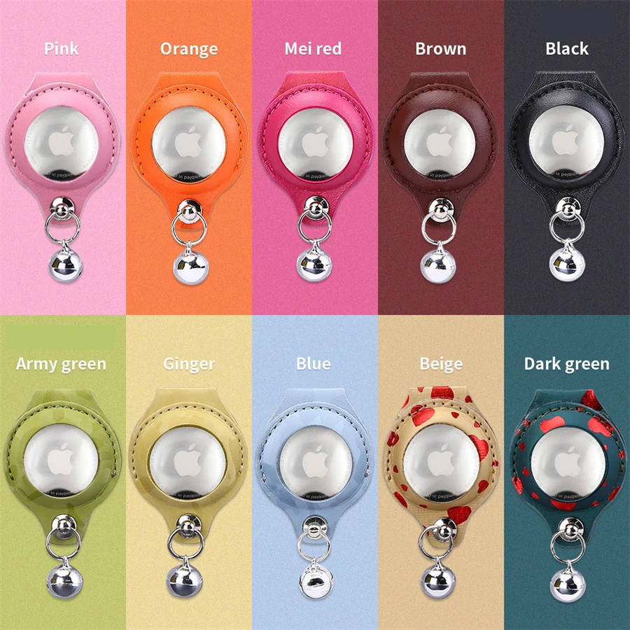 Adjustable Personalize Leather GPS Tracker Case with Bell for Apple Airtag holder PU Leather Dog Collar with Air tag Case
Adjustable Personalize Leather GPS Tracker Case with Bell for Apple Airtag holder PU Leather Dog Collar with Air tag Case