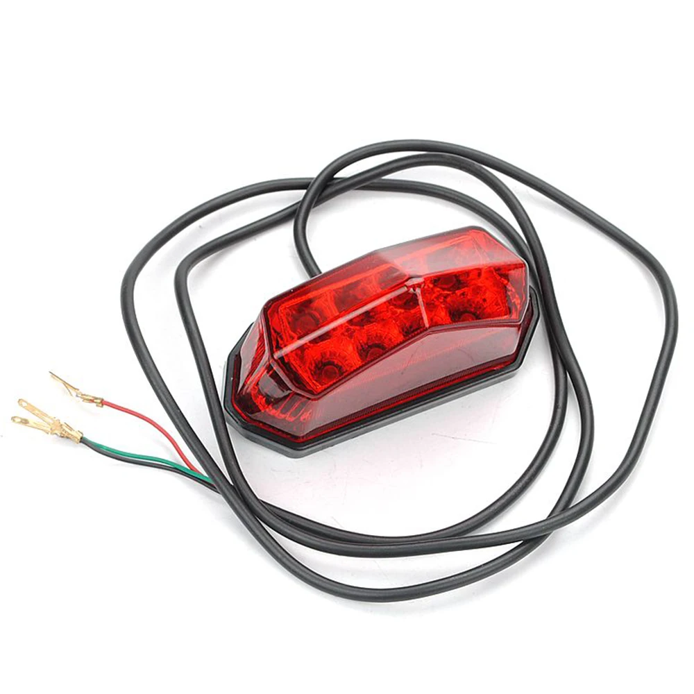 Parts Brake Light Accessories Electric Motorcycle Rear Red Taillight Universal 36V-60V Durable Practical Reliable
Parts Brake Light Accessories Electric Motorcycle Rear Red Taillight Universal 36V-60V Durable Practical Reliable