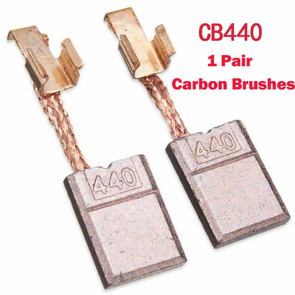 1 Pair CB440 Carbon Motor Brushes For CB-440 CB-448 CB-436 195021-6 194427-5 194159-4 Series Power Tool Accessories
1 Pair CB440 Carbon Motor Brushes For CB-440 CB-448 CB-436 195021-6 194427-5 194159-4 Series Power Tool Accessories