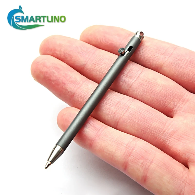 

High Quality Titanium Tactical Pen Portable Creative Signature Ballpoint Pen Outdoor Camping Hiking Travel EDC Writing Tools
