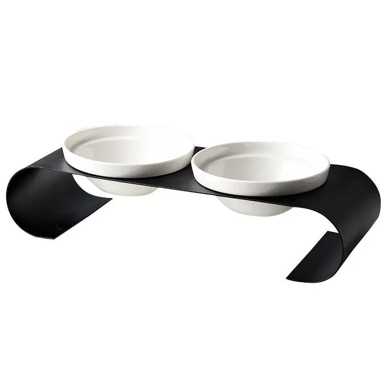 Cat Tall Supplies Ceramic Frame Double Bowl Pet Spine Iron Protection Food New Dog Set
Cat Tall Supplies Ceramic Frame Double Bowl Pet Spine Iron Protection Food New Dog Set