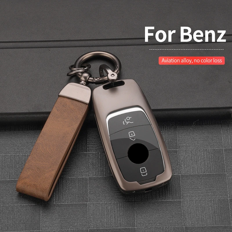 Aluminium Alloy Car Remote Key Case Shell for Mercedes Benz A B C S Class AMG GLA CLA GLC W169 W176 W221 W204 W205 
Aluminium Alloy Car Remote Key Case Shell for Mercedes Benz A B C S Class AMG GLA CLA GLC W169 W176 W221 W204 W205