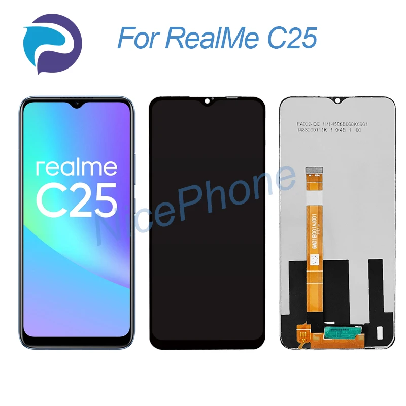 Для RealMe C25 LCD дисплей кодирующий преобразователь сенсорного экрана в сборе Замена 6,5 "RMX3193, RMX3191 C25 экран ЖК-дисплей
Для RealMe C25 LCD дисплей кодирующий преобразователь сенсорного экрана в сборе Замена 6,5 "RMX3193, RMX3191 C25 экран ЖК-дисплей