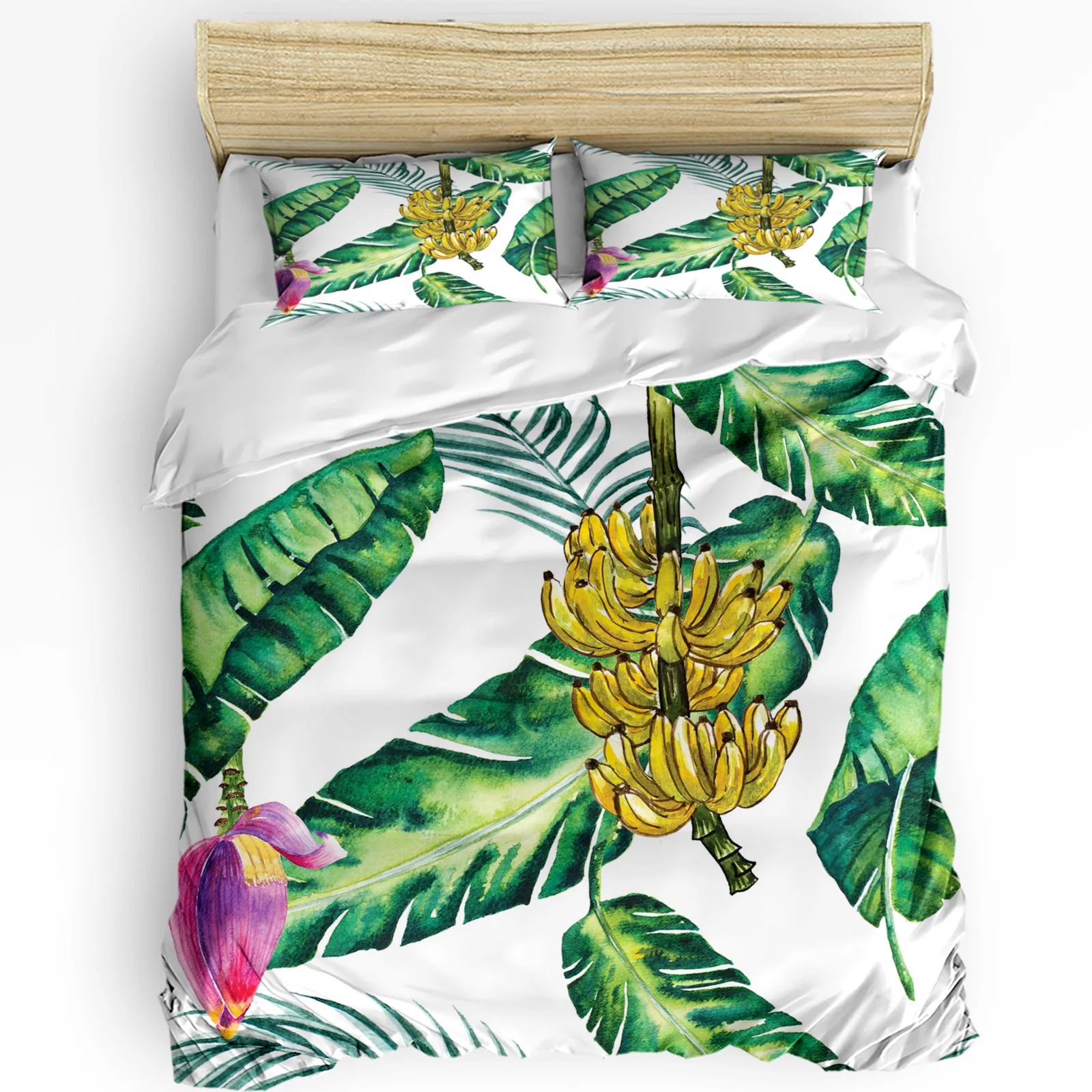 Banana Leaf Flower Watercolor Plant Duvet Cover Bed Bedding Set Home Quilt Cover Pillowcases Bedroom Bedding Set No Sheet
Banana Leaf Flower Watercolor Plant Duvet Cover Bed Bedding Set Home Quilt Cover Pillowcases Bedroom Bedding Set No Sheet