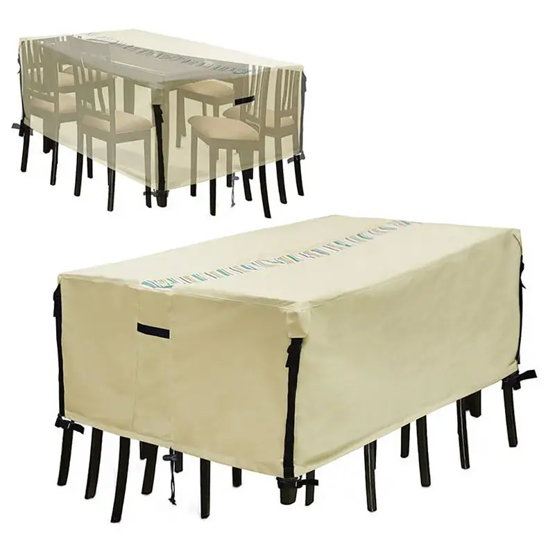 Waterproof Oxford Cloth Square Table Dust Cover Coffee/ Beige Furniture Cover For Terrace Table Garden Patio Protective Cover
Waterproof Oxford Cloth Square Table Dust Cover Coffee/ Beige Furniture Cover For Terrace Table Garden Patio Protective Cover