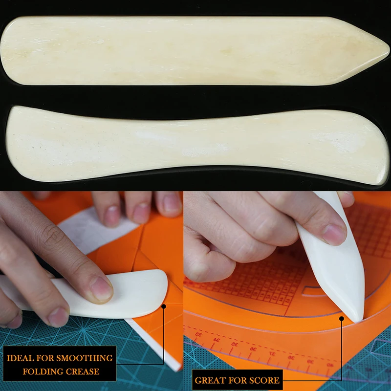 2pcs Bone Folder Creaser Tool Scoring DIY Bookbinding Leather Crafts Card Making Folding Paper Handmade Burnishing Bookbinding
2pcs Bone Folder Creaser Tool Scoring DIY Bookbinding Leather Crafts Card Making Folding Paper Handmade Burnishing Bookbinding