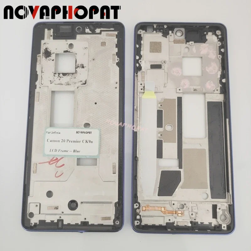 

Novaphopat LCD Рамка передняя крышка корпуса рамка для Tecno Camon 20 Premier CK9n Передняя фотография