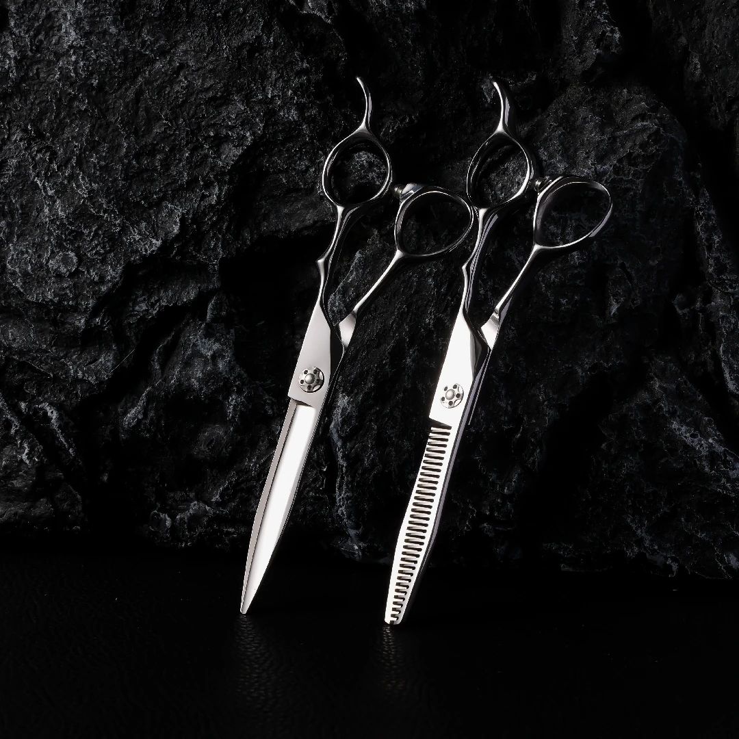 FnLune 6.0 Silver Blade Professional Hair Salon Scissors Cut Barber Tools Haircut Thinning Shear Hairdressing Scissors
FnLune 6.0 Silver Blade Professional Hair Salon Scissors Cut Barber Tools Haircut Thinning Shear Hairdressing Scissors