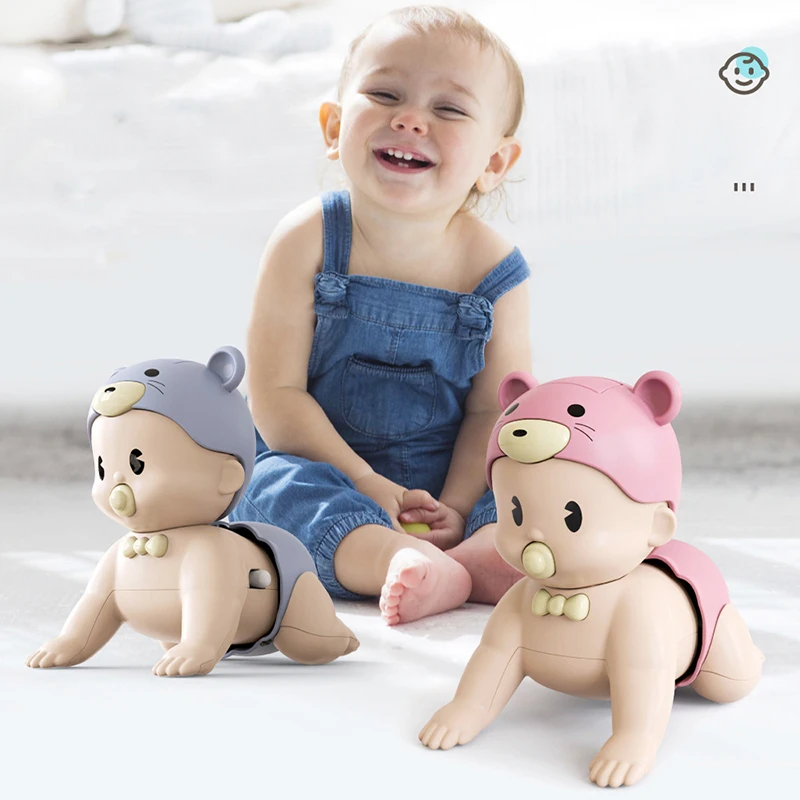 

0-12 Months Baby Crawl Toy Cute Boy Girl Music Walking Child Puzzle Electric Toddlers Learn To Climb Bebe Early Education Toys