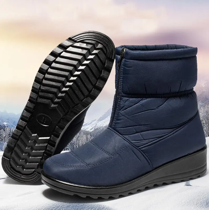 Женские зимние ботинки на толстой плюшевой подкладке, водонепроницаемые Нескользящие ботильоны на молнии спереди, теплая обувь с хлопковой подкладкой, новинка 2023
Женские зимние ботинки на толстой плюшевой подкладке, водонепроницаемые Нескользящие ботильоны на молнии спереди, теплая обувь с хлопковой подкладкой, новинка 2023