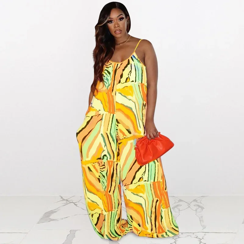 KEXU Spaghetti Strap Sleeveless Straight Loose Jumpsuit Sexy Party Elegant Beach One Piece Overalls Women Romper Playsuit
KEXU Spaghetti Strap Sleeveless Straight Loose Jumpsuit Sexy Party Elegant Beach One Piece Overalls Women Romper Playsuit