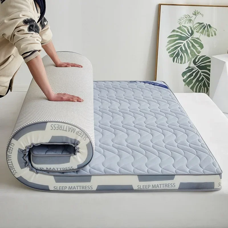 

Thicken Non-Slip Latex Bed Mattress Student Dormitory Folding Tatami Mattresses Single Double Bed Mattress Floor Sleeping Mat