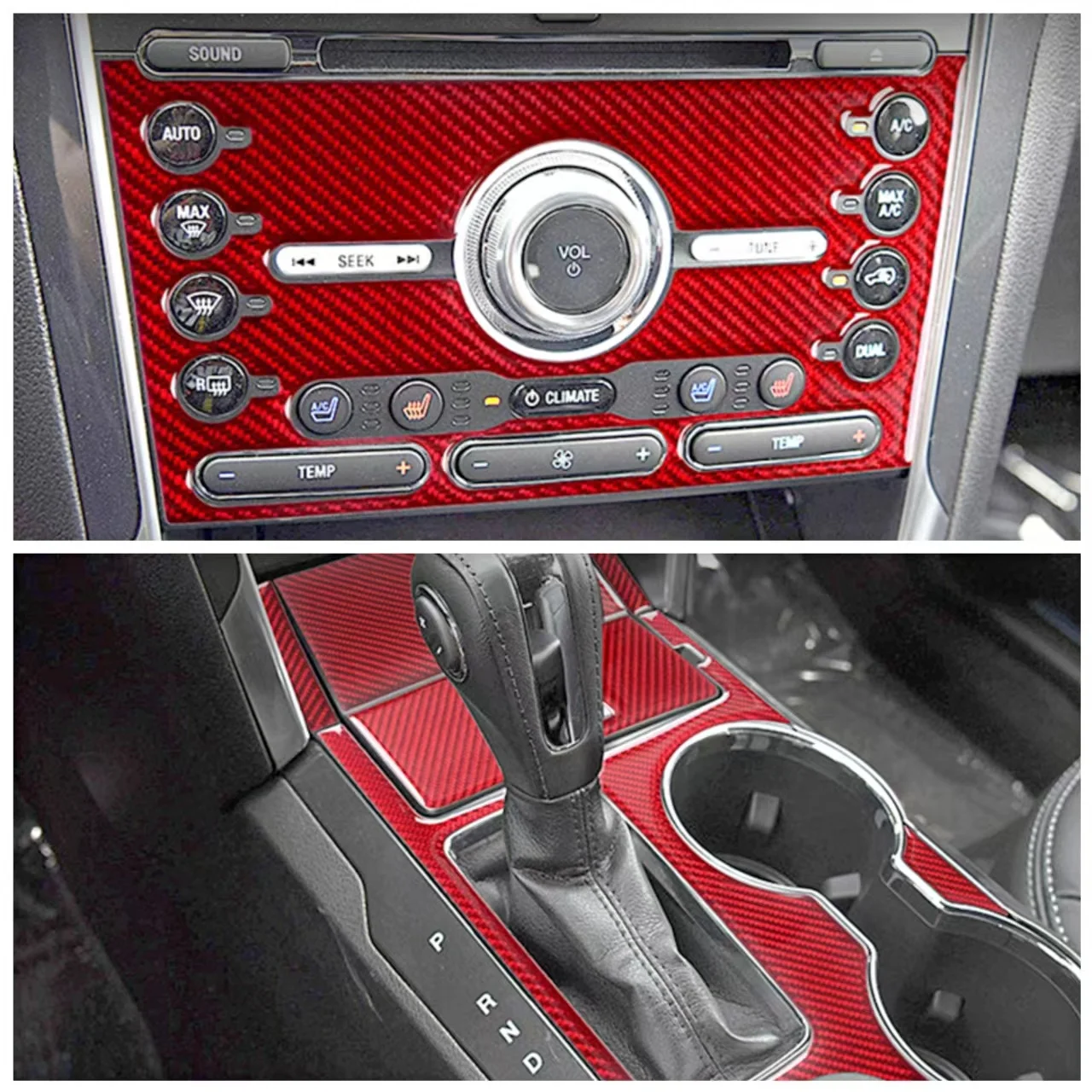 Red Carbon Fiber Stickers Car Interior Modification Cover Trim Strips For Ford Explorer 13-19 Car Styling Inner Accessories
Red Carbon Fiber Stickers Car Interior Modification Cover Trim Strips For Ford Explorer 13-19 Car Styling Inner Accessories