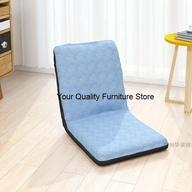 

Lazy Sofa Tatami Single Person Floor Small Sofa Dormitory Bay Window Bedroom Folding Bed Backres Chair Recliner Chair