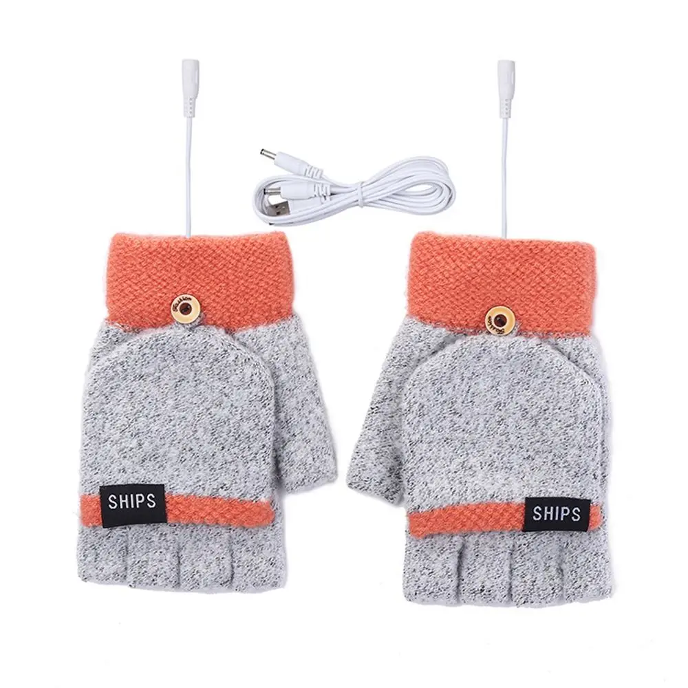 Thermal USB Heated Gloves Hands Warmer Knitting Electric Heating Gloves Full Half Finger Warm Laptop Gloves Men Women
Thermal USB Heated Gloves Hands Warmer Knitting Electric Heating Gloves Full Half Finger Warm Laptop Gloves Men Women