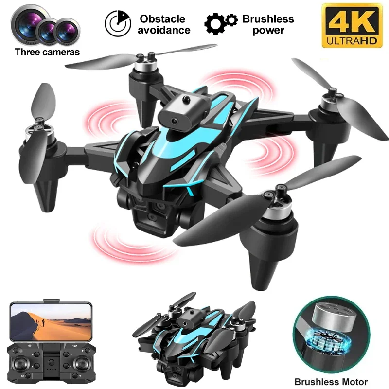 

NEW K12 MAX Mini Drone 4k Profesional HD Camera Obstacle Avoidance Aerial Photography Brushless Motor Foldable Quadcopter Toys
