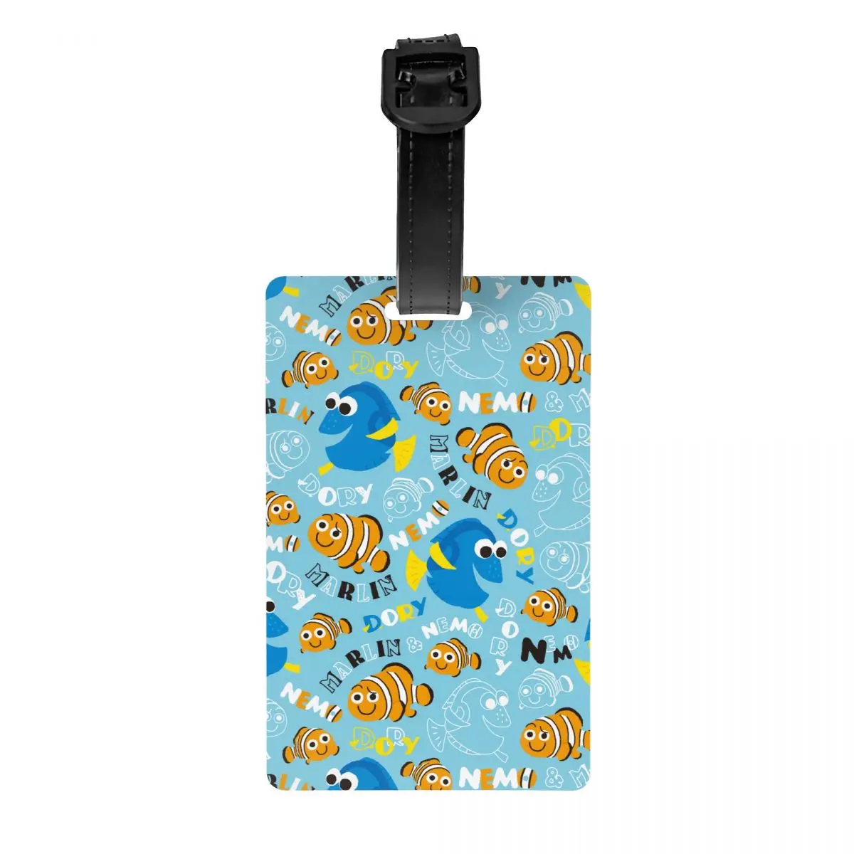 

Finding Nemo Dory And Nemo Pattern Luggage Tag Suitcase Baggage Privacy Cover Name ID Card