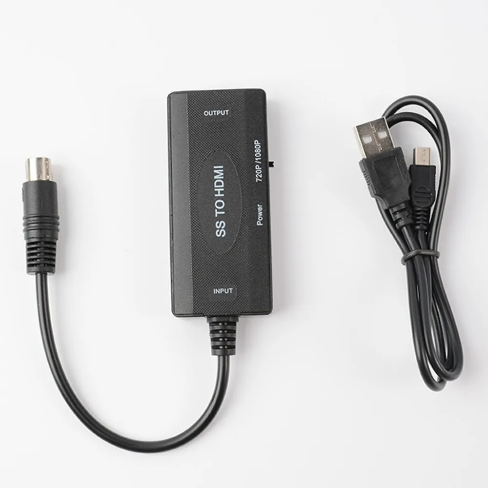 20PCS Professional Game Console HDMI-Compatible Adapter 4/3 Aspect Ratio for Sega Saturn HD TV Converter Connector Accessories
20PCS Professional Game Console HDMI-Compatible Adapter 4/3 Aspect Ratio for Sega Saturn HD TV Converter Connector Accessories