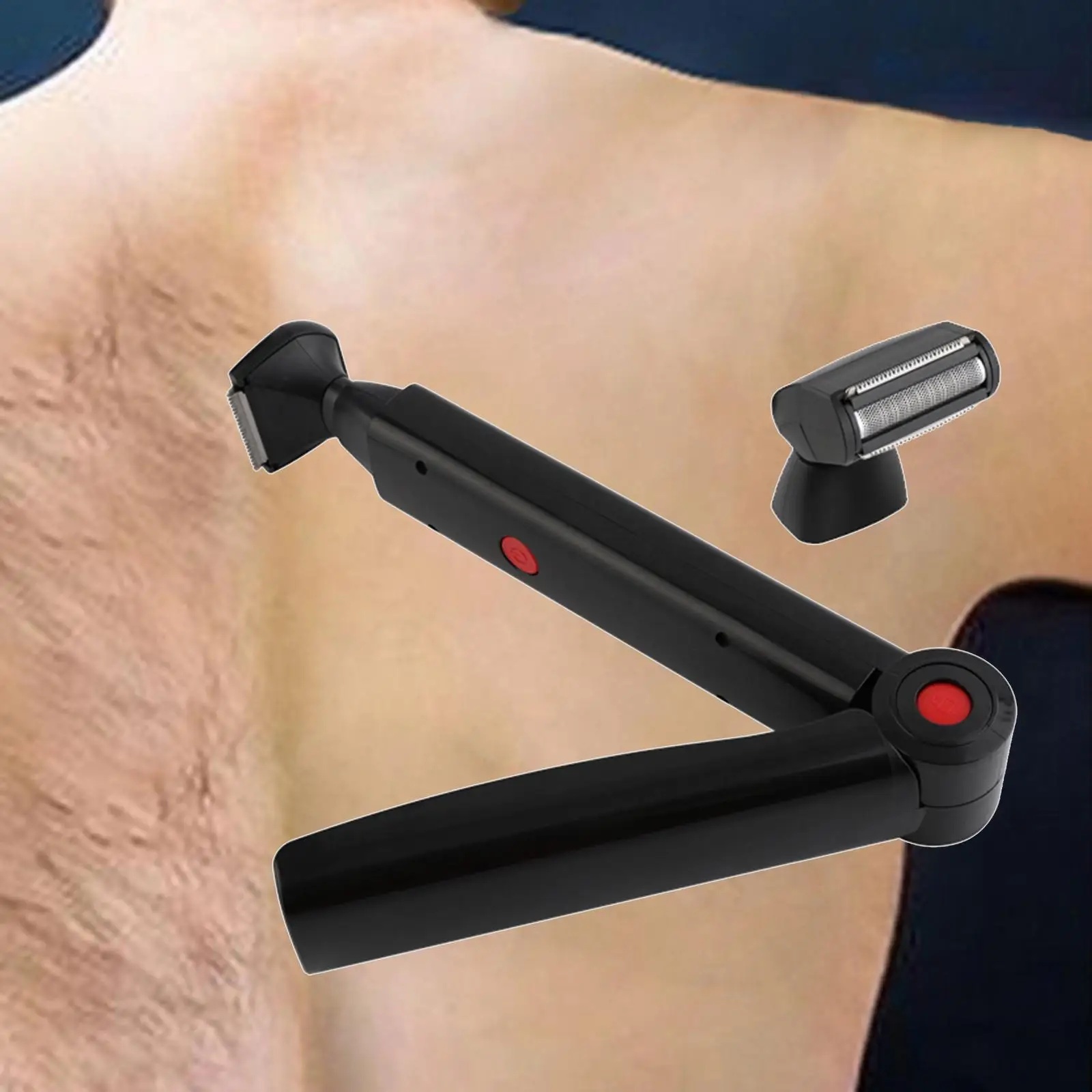 Portable USB Rechargeable Electric Back Hair Hair Removal
Portable USB Rechargeable Electric Back Hair Hair Removal