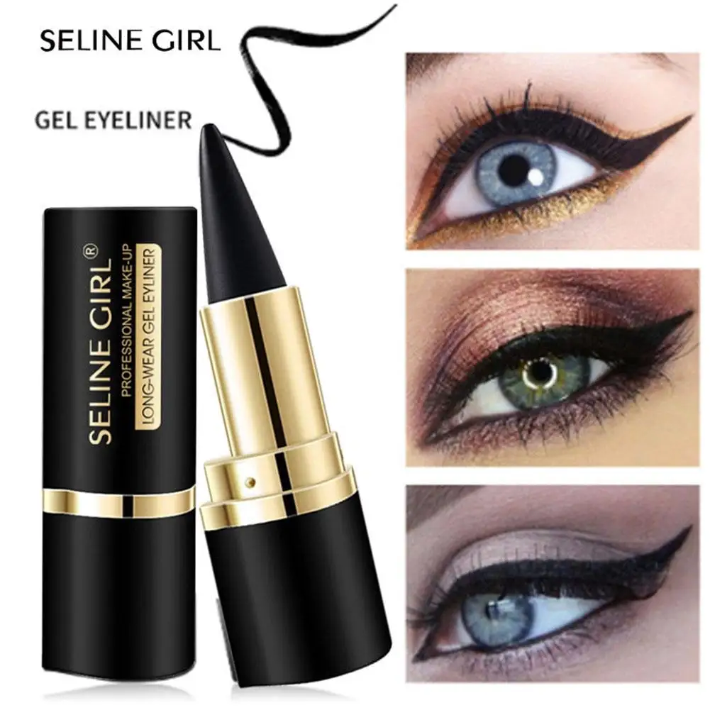 New Black Eyeliner Pencil Waterproof Eye Enhancing Long Solid Smooth Hours 24 Eye Liner Cosmetic Gel Stick Smoky Lasting Th N4L7
New Black Eyeliner Pencil Waterproof Eye Enhancing Long Solid Smooth Hours 24 Eye Liner Cosmetic Gel Stick Smoky Lasting Th N4L7
