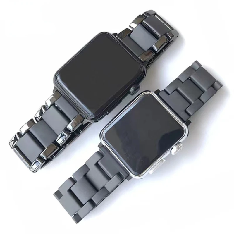 Ceramic Metal Strap For Apple Watch Band 45mm 41mm 44mm 42mm 40mm 38mm Frosted Bracelet Wristband For iWatch Ultra 8 7 6 5 4 SE
Ceramic Metal Strap For Apple Watch Band 45mm 41mm 44mm 42mm 40mm 38mm Frosted Bracelet Wristband For iWatch Ultra 8 7 6 5 4 SE