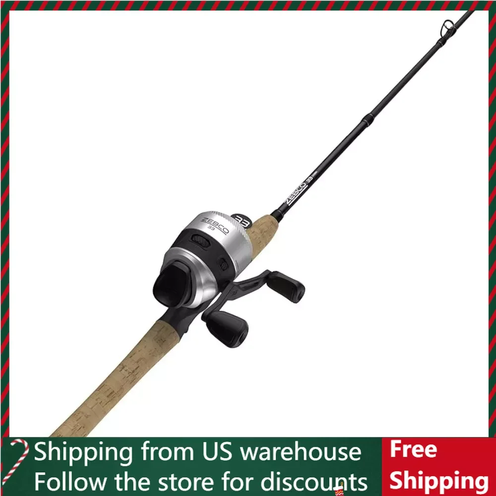 QuickSet Anti-Reverse Fishing Reel With Bite Alert 33 Cork Reel and Fishing Rod Combo Accessories Rods
QuickSet Anti-Reverse Fishing Reel With Bite Alert 33 Cork Reel and Fishing Rod Combo Accessories Rods