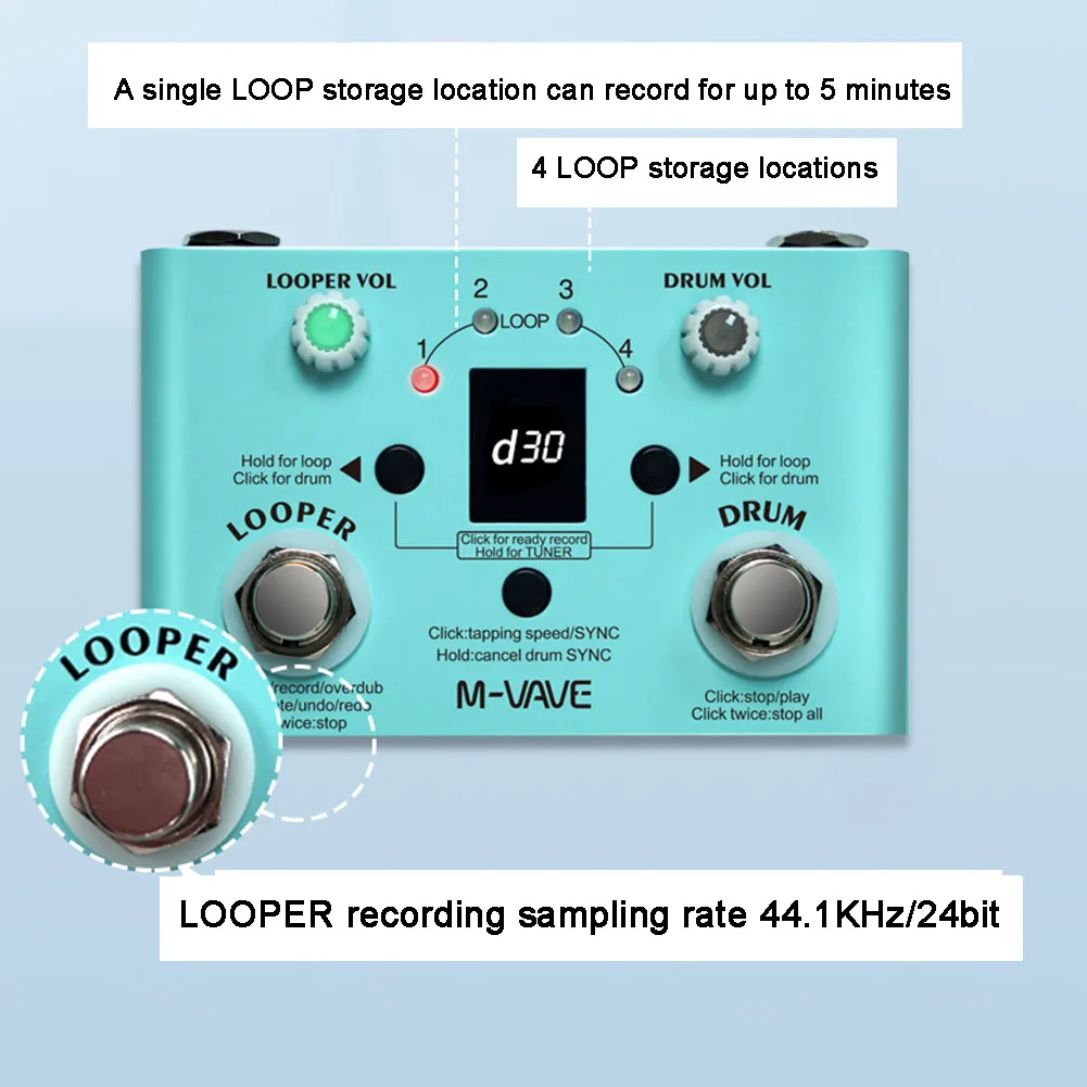 Brand New Musical Instrument New Style Practical To Use High Quality Multi Effect Pedal Multi Effect Pedal 30 Drums
Brand New Musical Instrument New Style Practical To Use High Quality Multi Effect Pedal Multi Effect Pedal 30 Drums
