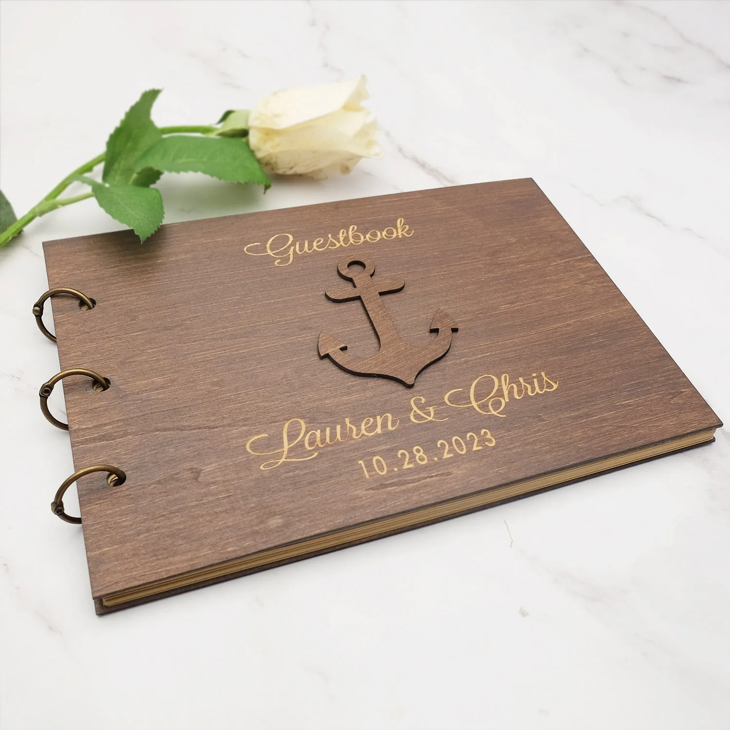 Personalized Anchor Wedding Guestboook Wedding Guest Book Wishes Book Wooden Guest Book Wedding Album Engraved Guestbook Journal
Personalized Anchor Wedding Guestboook Wedding Guest Book Wishes Book Wooden Guest Book Wedding Album Engraved Guestbook Journal