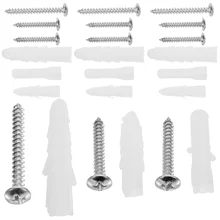 Expansion Pipe Screw Dry Wall Anchors Heavy Duty Plaster Mounting Screws Concrete Drywall Kit Kits