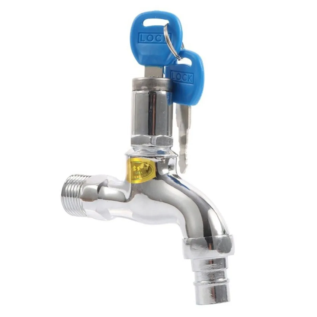 1Pc Anti-theft 1/2 Inch Thread Alloy Sink Tap With Key Lock Outdoor Faucet Lockable For Washing Machine Garden Watering Car Wash
1Pc Anti-theft 1/2 Inch Thread Alloy Sink Tap With Key Lock Outdoor Faucet Lockable For Washing Machine Garden Watering Car Wash