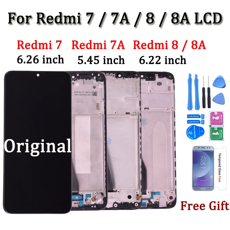 Original For Xiaomi Redmi 7 LCD 7A Display Touch Screen Digitizer Panel For Xiaomi Redmi 8 LCD 8A Display Replacement Parts
Original For Xiaomi Redmi 7 LCD 7A Display Touch Screen Digitizer Panel For Xiaomi Redmi 8 LCD 8A Display Replacement Parts