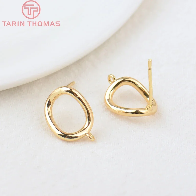(2162)6PCS 10x14MM Hole 1MM 24K Gold Color Brass Irregular Stud Earrings High Quality DIY Jewelry Making Findings Accessories
(2162)6PCS 10x14MM Hole 1MM 24K Gold Color Brass Irregular Stud Earrings High Quality DIY Jewelry Making Findings Accessories