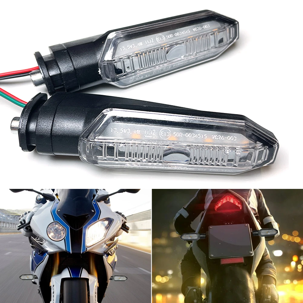 Motorcycle Turn Signal 12V Dual Color DRL Amber Flowing Water Turn Signal Daytime Running Light for Honda CB150R CRF250L ADV150
Motorcycle Turn Signal 12V Dual Color DRL Amber Flowing Water Turn Signal Daytime Running Light for Honda CB150R CRF250L ADV150