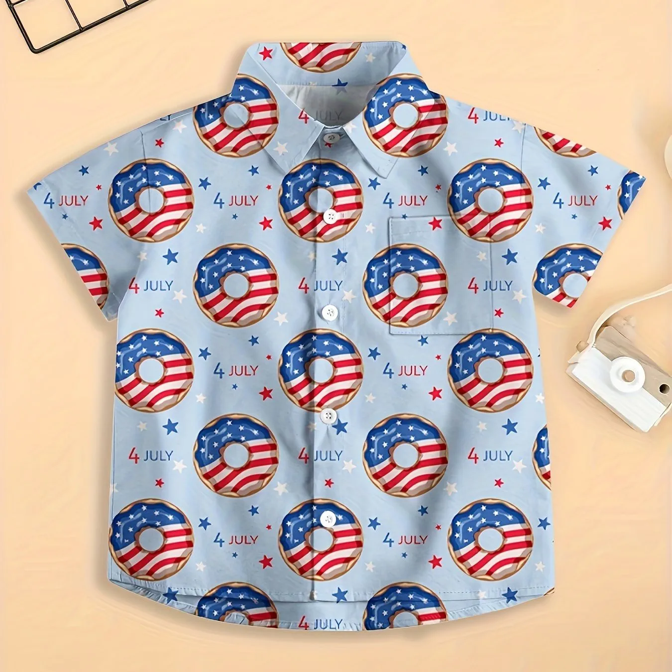 Cartoon Cute Graphic Dinosaur Print Boys Creative Shirt Casual Short Sleeve Tops Collar Shirts Boys Clothes Summer Outdoor
Cartoon Cute Graphic Dinosaur Print Boys Creative Shirt Casual Short Sleeve Tops Collar Shirts Boys Clothes Summer Outdoor