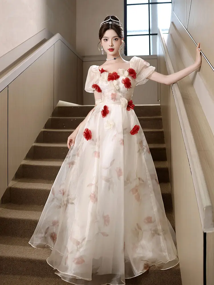 Harajpee French Toasting Attire Banquet Atmosphere 2024 New Slimming Birthday Party Performance Light Luxury Evening Dress Women
Harajpee French Toasting Attire Banquet Atmosphere 2024 New Slimming Birthday Party Performance Light Luxury Evening Dress Women