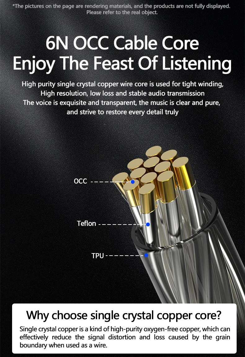 For B&W P7 Replaceable Headset TYPE-C to P7 Single Crystal Copper Upgrade Cable For B&W P7 Replaceable Headset TYPE-C to P7 Single Crystal Copper Upgrade Cable