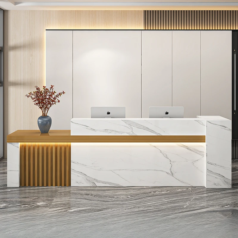 Bar Front Reception Desk Cashier Office Outdoor Luxury Shop Spa Reception Desk Checkout Rezeption Desk Beauty Office Furniture
Bar Front Reception Desk Cashier Office Outdoor Luxury Shop Spa Reception Desk Checkout Rezeption Desk Beauty Office Furniture