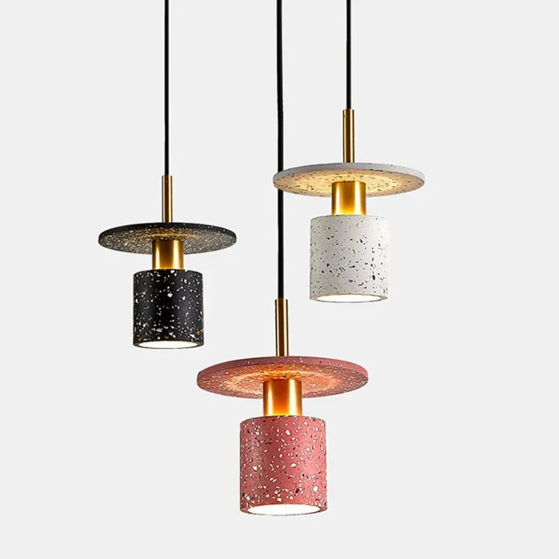 Modern terrazzo cement small chandelier Nordic minimalist restaurant bar decoration chandelier Led
Modern terrazzo cement small chandelier Nordic minimalist restaurant bar decoration chandelier Led