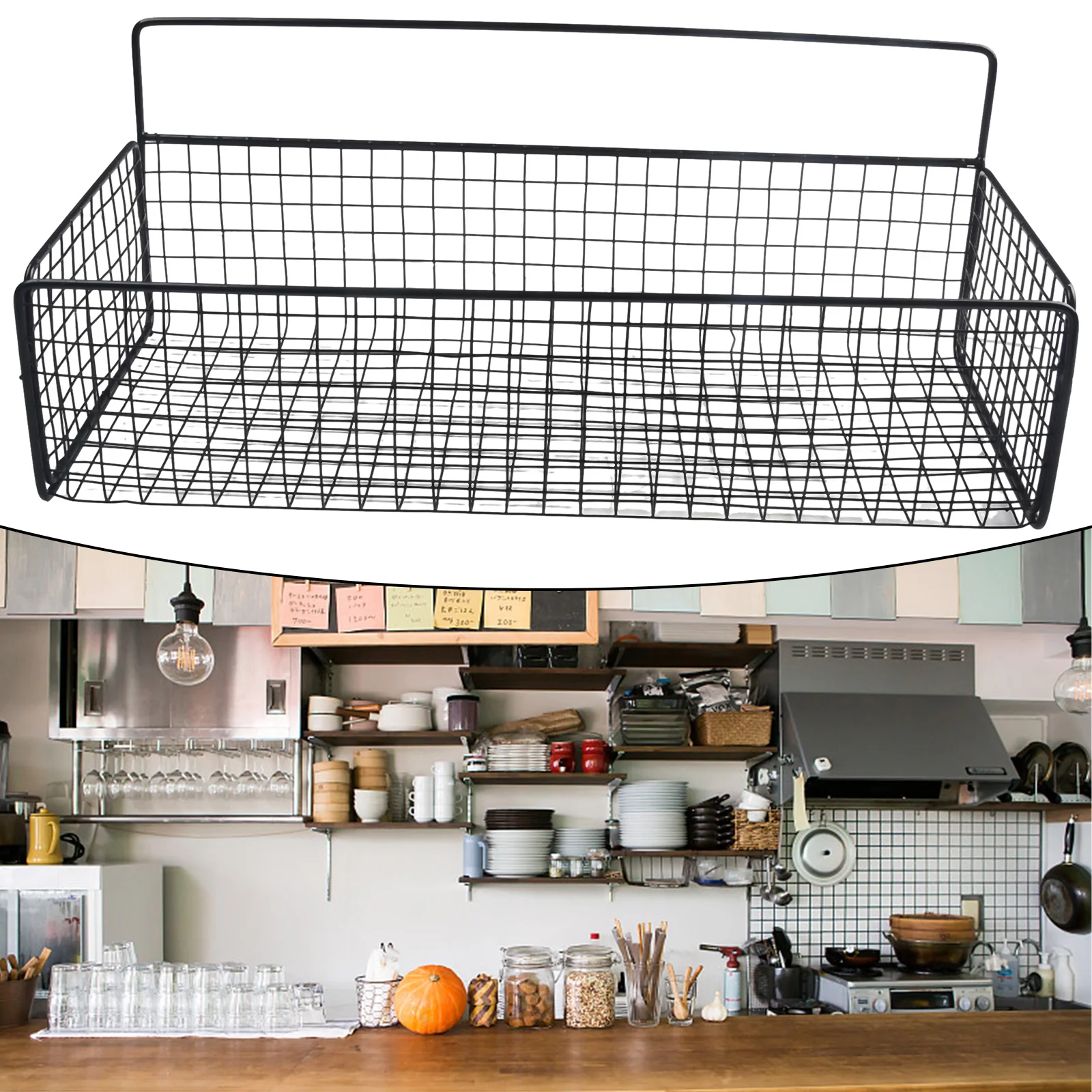 Set Of Storage Basket Shelf Kitche Racks Free Punching Wall Hanging Drain Rack Barbed Wire Storage Basket Non-marking Nails
Set Of Storage Basket Shelf Kitche Racks Free Punching Wall Hanging Drain Rack Barbed Wire Storage Basket Non-marking Nails