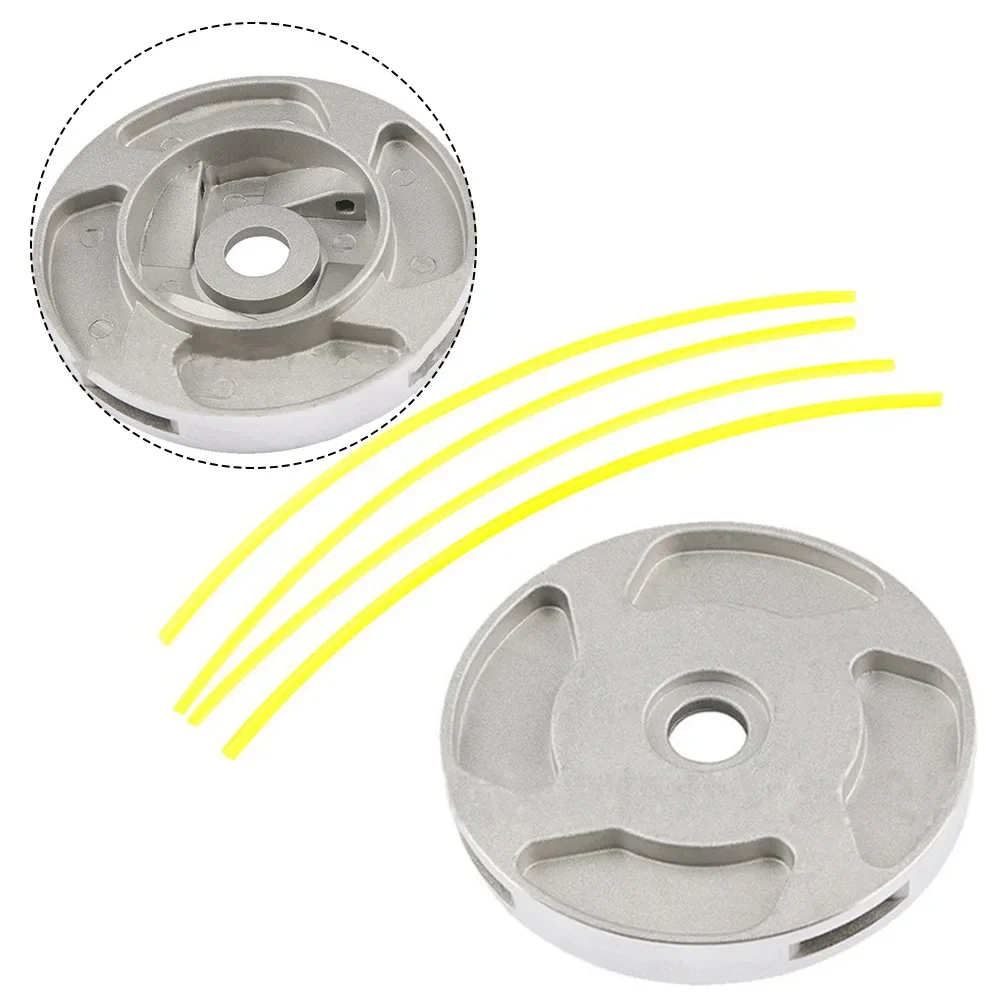 Aluminium Grass Trimmer Head For LawnMower Brush Cutter Head Thread Nylon Grass Cutting Line Head Garden Grass Head 11X1.5cm
Aluminium Grass Trimmer Head For LawnMower Brush Cutter Head Thread Nylon Grass Cutting Line Head Garden Grass Head 11X1.5cm