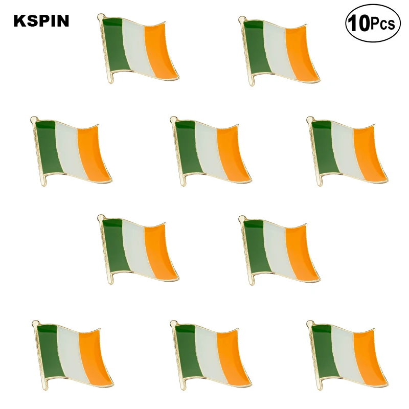 Ireland Flag Lapel Pin Flag badge Brooch Pins Badges 10Pcs a Lot
Ireland Flag Lapel Pin Flag badge Brooch Pins Badges 10Pcs a Lot