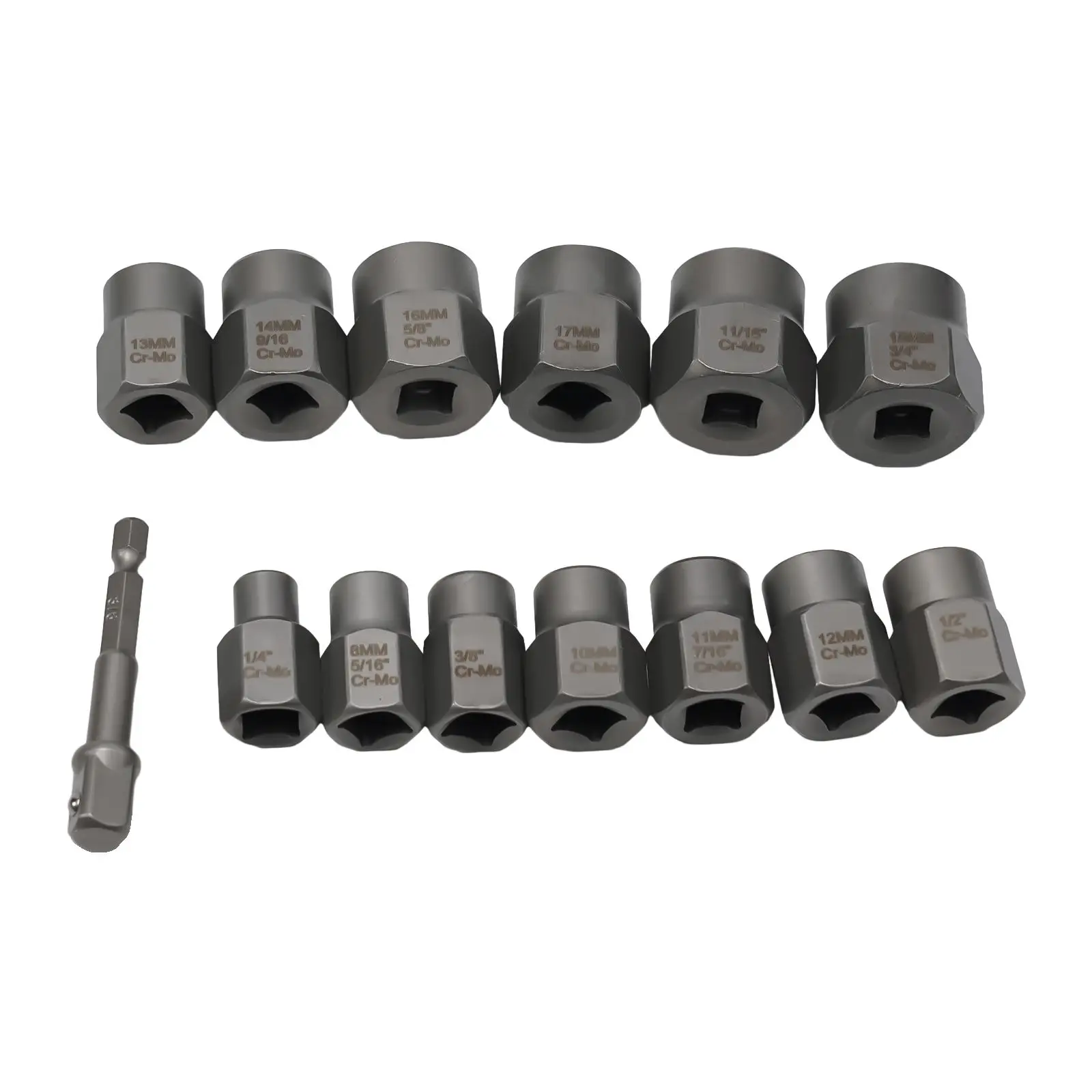 Tools Removal Socket Tool Gray 3/8 Zhongfei Interface Auto Repair Chrome Molybdenum Alloy Steel Mechanical Repair
Tools Removal Socket Tool Gray 3/8 Zhongfei Interface Auto Repair Chrome Molybdenum Alloy Steel Mechanical Repair