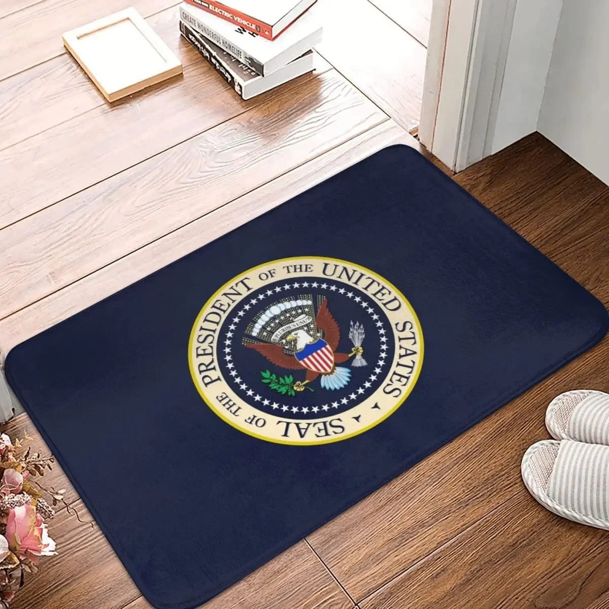 Seal Of The President Of The United States Doormat Polyester Floor Mat Washable Carpet Kitchen Home Rugs Mats Anti-slip Footpad 
Seal Of The President Of The United States Doormat Polyester Floor Mat Washable Carpet Kitchen Home Rugs Mats Anti-slip Footpad