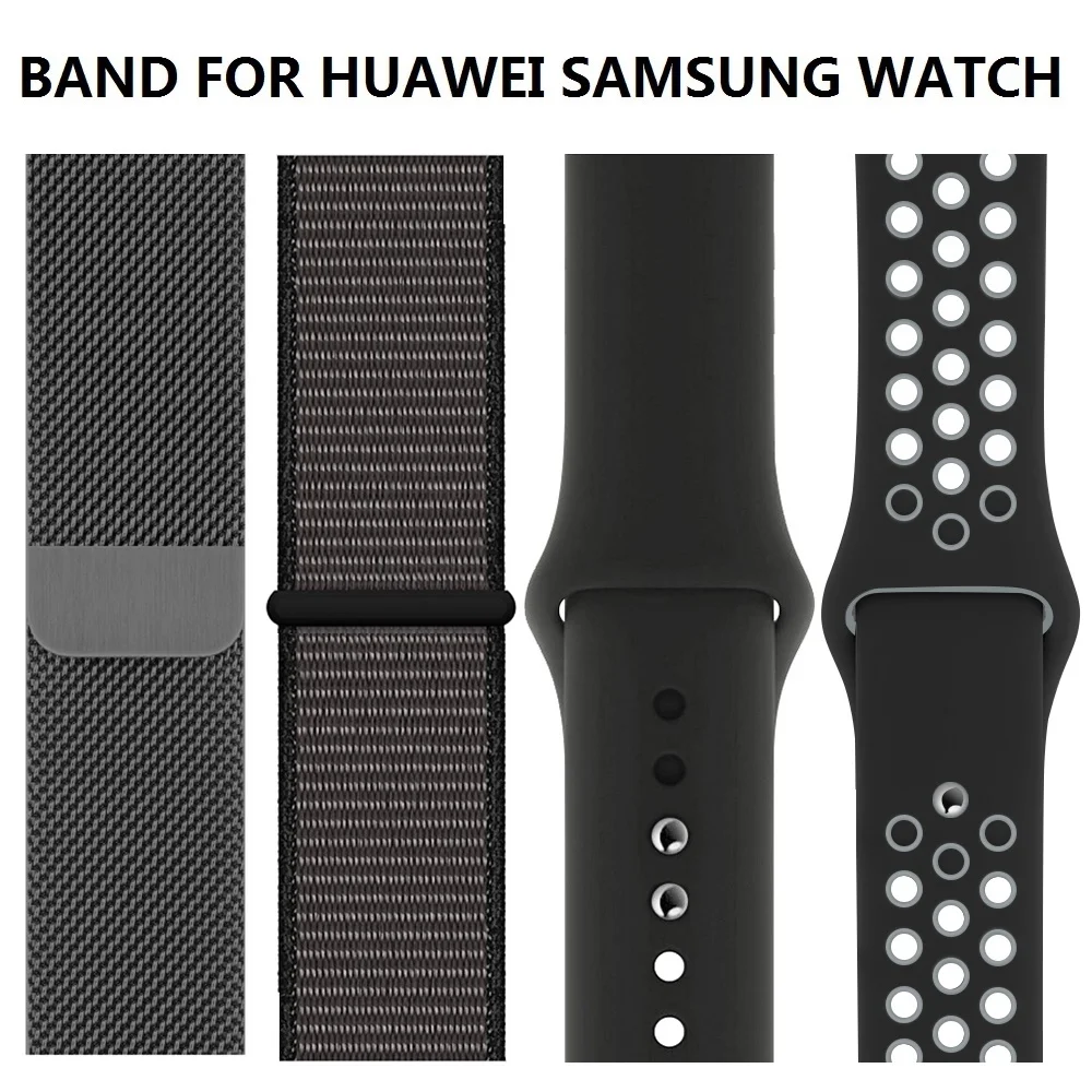 

20mm 22mm Silicon Watchband for Garmin Vivomove HR/3/Vivoactive 4/3/Venu 2/Luxe/Style Quick Release Watch Band Strap