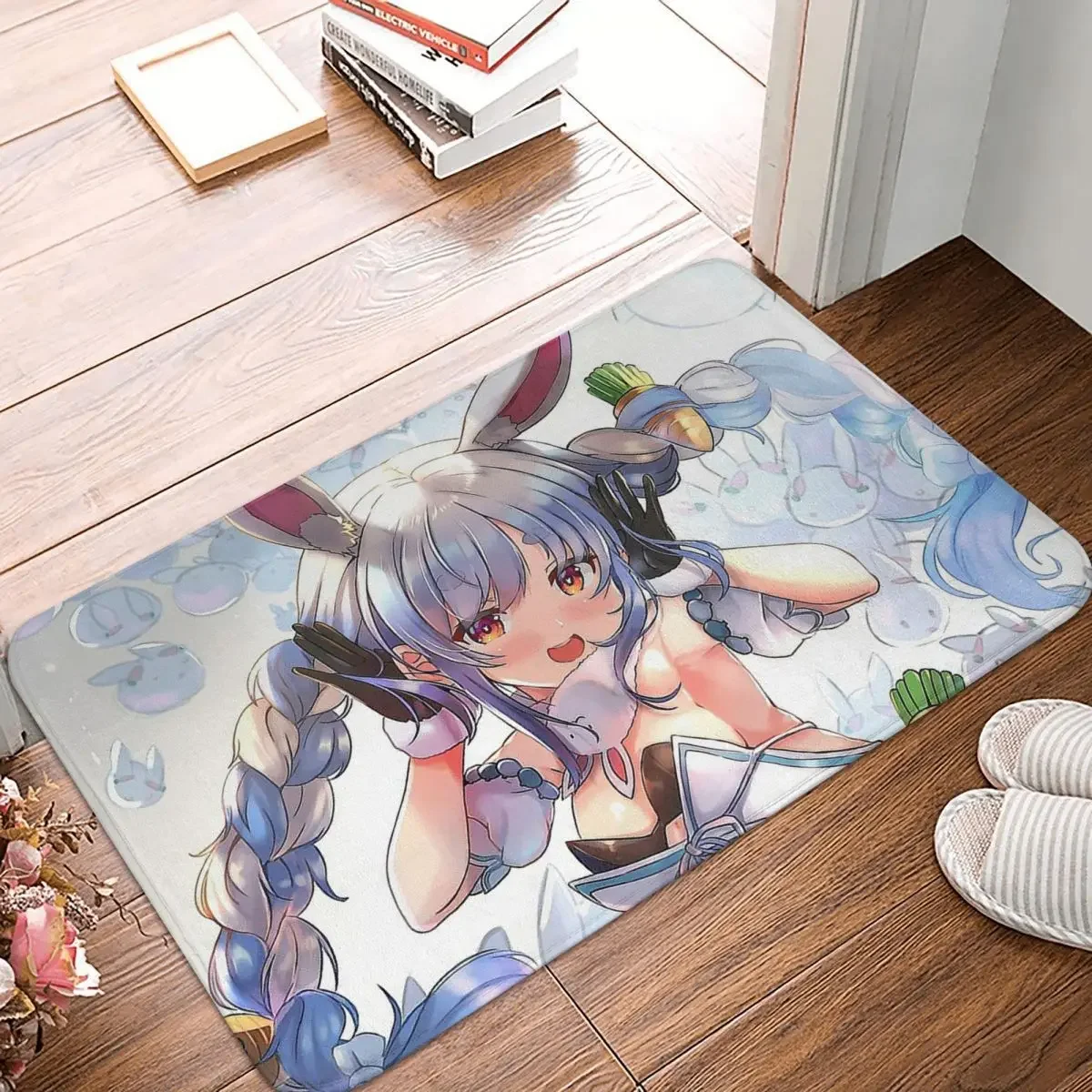 Коврик для ванной Hololive Kawaii Virtual Idol, домашний коврик, кухонный коврик для балкона 
Коврик для ванной Hololive Kawaii Virtual Idol, домашний коврик, кухонный коврик для балкона