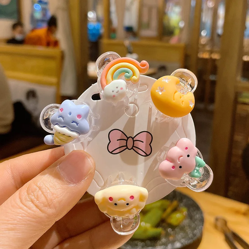 Girls Cute Colorful Rainbow Small Hair Claws Headwear For Kids Women Girl Sweet Hairpins Hair Clips Fashion Hair Accessories
Girls Cute Colorful Rainbow Small Hair Claws Headwear For Kids Women Girl Sweet Hairpins Hair Clips Fashion Hair Accessories
