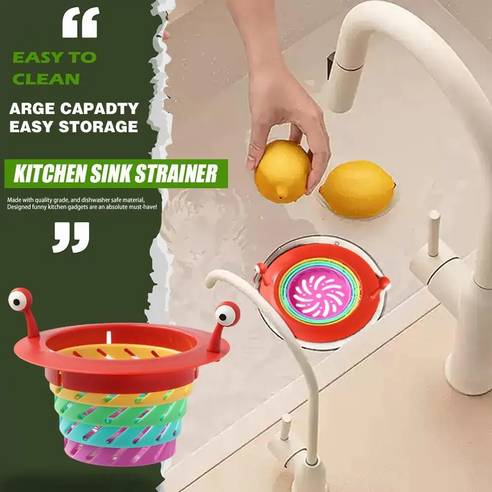 1Pcs Rainbow Foldable Sink Strainer Corrosion-resistant Prevent Blockages Rainbow Filter Kitchen Supply
1Pcs Rainbow Foldable Sink Strainer Corrosion-resistant Prevent Blockages Rainbow Filter Kitchen Supply