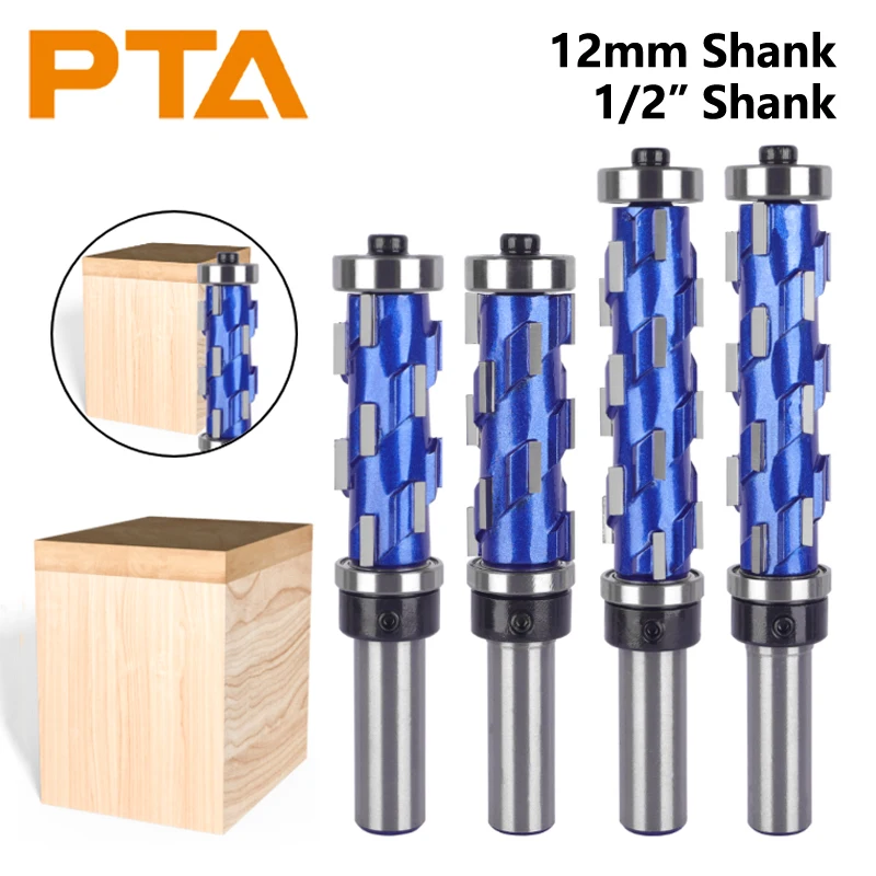 

12MM 12.7MM Carbide Spiral Trimming Bit Flush Trim Router Bit Woodworking Milling Cutter for Wood Bit Face Mill Carbide Cutter